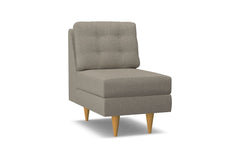 Logan Armless Chair :: Leg Finish: Natural