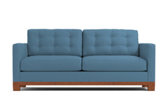 Logan Drive Queen Size Sleeper Sofa :: Leg Finish: Pecan / Sleeper Option: Deluxe Innerspring Mattress