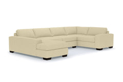 Melrose 3pc Sectional Sofa :: Leg Finish: Espresso / Configuration: LAF - Chaise on the Left
