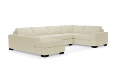 Melrose 3pc Sectional Sofa :: Leg Finish: Espresso / Configuration: LAF - Chaise on the Left