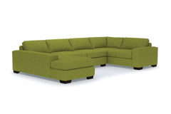 Melrose 3pc Sectional Sofa :: Leg Finish: Espresso / Configuration: LAF - Chaise on the Left
