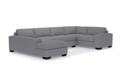 Melrose 3pc Sectional Sofa :: Leg Finish: Espresso / Configuration: LAF - Chaise on the Left