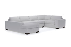 Melrose 3pc Sectional Sofa :: Leg Finish: Espresso / Configuration: LAF - Chaise on the Left