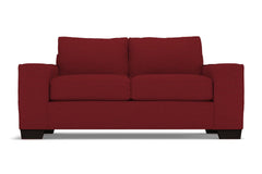 Melrose Twin Size Sleeper Sofa :: Leg Finish: Espresso / Sleeper Option: Deluxe Innerspring Mattress