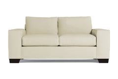 Melrose Twin Size Sleeper Sofa :: Leg Finish: Espresso / Sleeper Option: Deluxe Innerspring Mattress