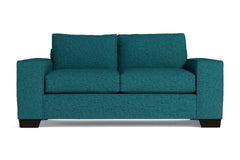Melrose Twin Size Sleeper Sofa :: Leg Finish: Espresso / Sleeper Option: Deluxe Innerspring Mattress