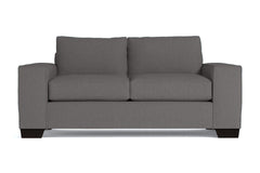 Melrose Twin Size Sleeper Sofa :: Leg Finish: Espresso / Sleeper Option: Deluxe Innerspring Mattress