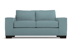 Melrose Twin Size Sleeper Sofa :: Leg Finish: Espresso / Sleeper Option: Memory Foam Mattress