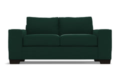 Melrose Twin Size Sleeper Sofa :: Leg Finish: Espresso / Sleeper Option: Deluxe Innerspring Mattress