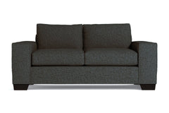 Melrose Twin Size Sleeper Sofa :: Leg Finish: Espresso / Sleeper Option: Deluxe Innerspring Mattress