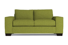 Melrose Twin Size Sleeper Sofa :: Leg Finish: Espresso / Sleeper Option: Memory Foam Mattress