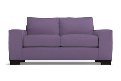 Melrose Twin Size Sleeper Sofa :: Leg Finish: Espresso / Sleeper Option: Memory Foam Mattress
