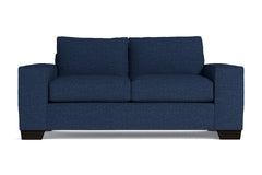 Melrose Twin Size Sleeper Sofa :: Leg Finish: Espresso / Sleeper Option: Memory Foam Mattress