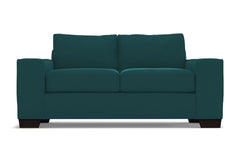 Melrose Twin Size Sleeper Sofa :: Leg Finish: Espresso / Sleeper Option: Memory Foam Mattress