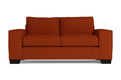 Melrose Twin Size Sleeper Sofa :: Leg Finish: Espresso / Sleeper Option: Memory Foam Mattress