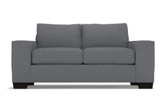 Melrose Twin Size Sleeper Sofa :: Leg Finish: Espresso / Sleeper Option: Memory Foam Mattress