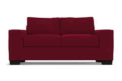 Melrose Twin Size Sleeper Sofa :: Leg Finish: Espresso / Sleeper Option: Memory Foam Mattress