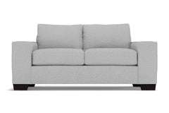 Melrose Twin Size Sleeper Sofa :: Leg Finish: Espresso / Sleeper Option: Deluxe Innerspring Mattress