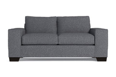 Melrose Twin Size Sleeper Sofa :: Leg Finish: Espresso / Sleeper Option: Deluxe Innerspring Mattress