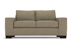 Melrose Twin Size Sleeper Sofa :: Leg Finish: Espresso / Sleeper Option: Memory Foam Mattress