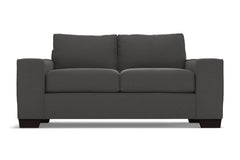Melrose Twin Size Sleeper Sofa :: Leg Finish: Espresso / Sleeper Option: Memory Foam Mattress