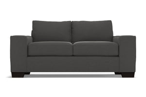 Melrose Twin Size Sleeper Sofa :: Leg Finish: Espresso / Sleeper Option: Memory Foam Mattress