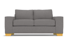 Melrose Twin Size Sleeper Sofa :: Leg Finish: Natural / Sleeper Option: Memory Foam Mattress