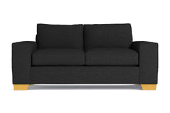 Melrose Twin Size Sleeper Sofa :: Leg Finish: Natural / Sleeper Option: Memory Foam Mattress