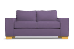 Melrose Twin Size Sleeper Sofa :: Leg Finish: Natural / Sleeper Option: Memory Foam Mattress