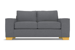 Melrose Twin Size Sleeper Sofa :: Leg Finish: Natural / Sleeper Option: Memory Foam Mattress