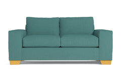Melrose Twin Size Sleeper Sofa :: Leg Finish: Natural / Sleeper Option: Memory Foam Mattress