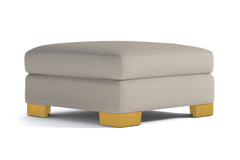 Melrose Large Ottoman :: Leg Finish: Natural