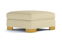 Melrose Large Ottoman :: Leg Finish: Natural