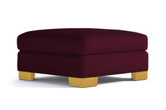 Melrose Large Ottoman :: Leg Finish: Natural