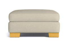 Melrose Large Ottoman :: Leg Finish: Natural