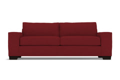 Melrose Queen Size Sleeper Sofa :: Leg Finish: Espresso / Sleeper Option: Deluxe Innerspring Mattress
