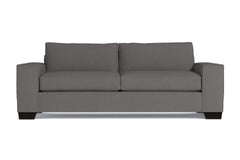 Melrose Queen Size Sleeper Sofa :: Leg Finish: Espresso / Sleeper Option: Deluxe Innerspring Mattress