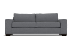 Melrose Queen Size Sleeper Sofa :: Leg Finish: Espresso / Sleeper Option: Memory Foam Mattress