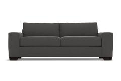 Melrose Queen Size Sleeper Sofa :: Leg Finish: Espresso / Sleeper Option: Deluxe Innerspring Mattress
