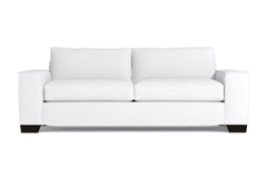 Melrose Queen Size Sleeper Sofa :: Leg Finish: Espresso / Sleeper Option: Memory Foam Mattress