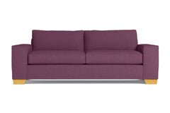 Melrose Queen Size Sleeper Sofa :: Leg Finish: Natural / Sleeper Option: Deluxe Innerspring Mattress