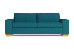 Melrose Queen Size Sleeper Sofa :: Leg Finish: Natural / Sleeper Option: Deluxe Innerspring Mattress