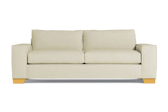 Melrose Queen Size Sleeper Sofa :: Leg Finish: Natural / Sleeper Option: Deluxe Innerspring Mattress