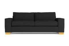 Melrose Queen Size Sleeper Sofa :: Leg Finish: Natural / Sleeper Option: Deluxe Innerspring Mattress