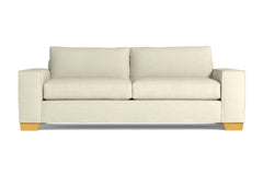 Melrose Queen Size Sleeper Sofa :: Leg Finish: Natural / Sleeper Option: Deluxe Innerspring Mattress