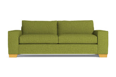 Melrose Queen Size Sleeper Sofa :: Leg Finish: Natural / Sleeper Option: Deluxe Innerspring Mattress
