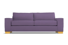 Melrose Queen Size Sleeper Sofa :: Leg Finish: Natural / Sleeper Option: Deluxe Innerspring Mattress