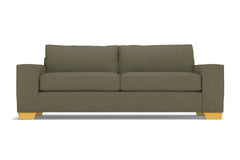 Melrose Queen Size Sleeper Sofa :: Leg Finish: Natural / Sleeper Option: Deluxe Innerspring Mattress