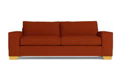 Melrose Queen Size Sleeper Sofa :: Leg Finish: Natural / Sleeper Option: Deluxe Innerspring Mattress