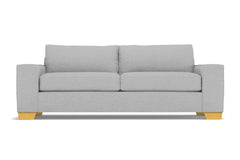 Melrose Queen Size Sleeper Sofa :: Leg Finish: Natural / Sleeper Option: Deluxe Innerspring Mattress